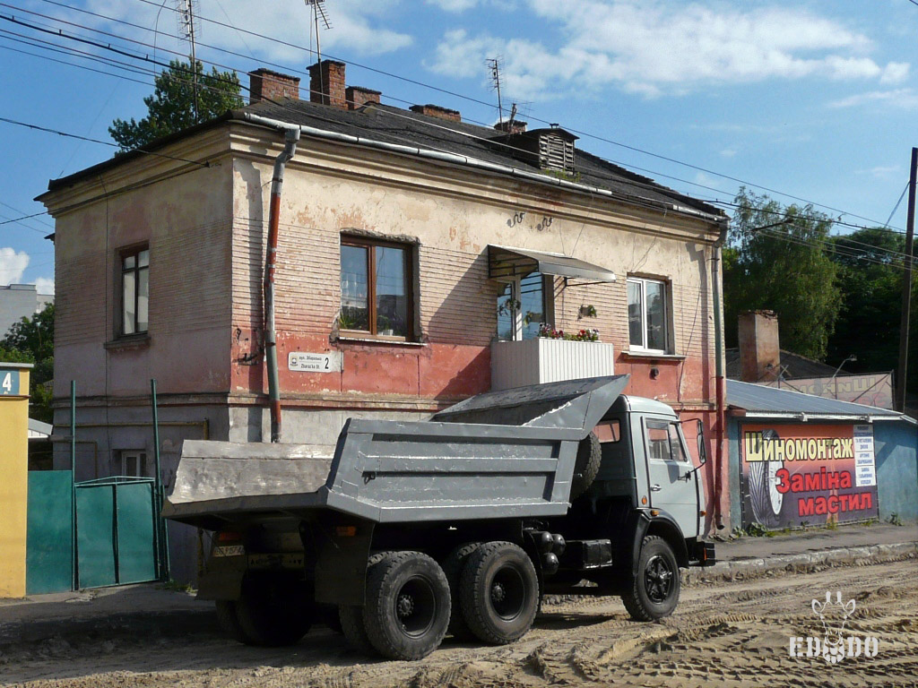 КамАЗ-5511 #ВО 9157 АА. Тернополь, Збаражская улица