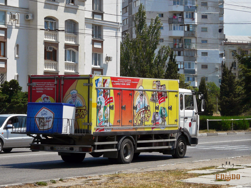 Renault Midliner S130.09 #СН 0687 НА . Севастополь, Проспект Октябрьской Революции