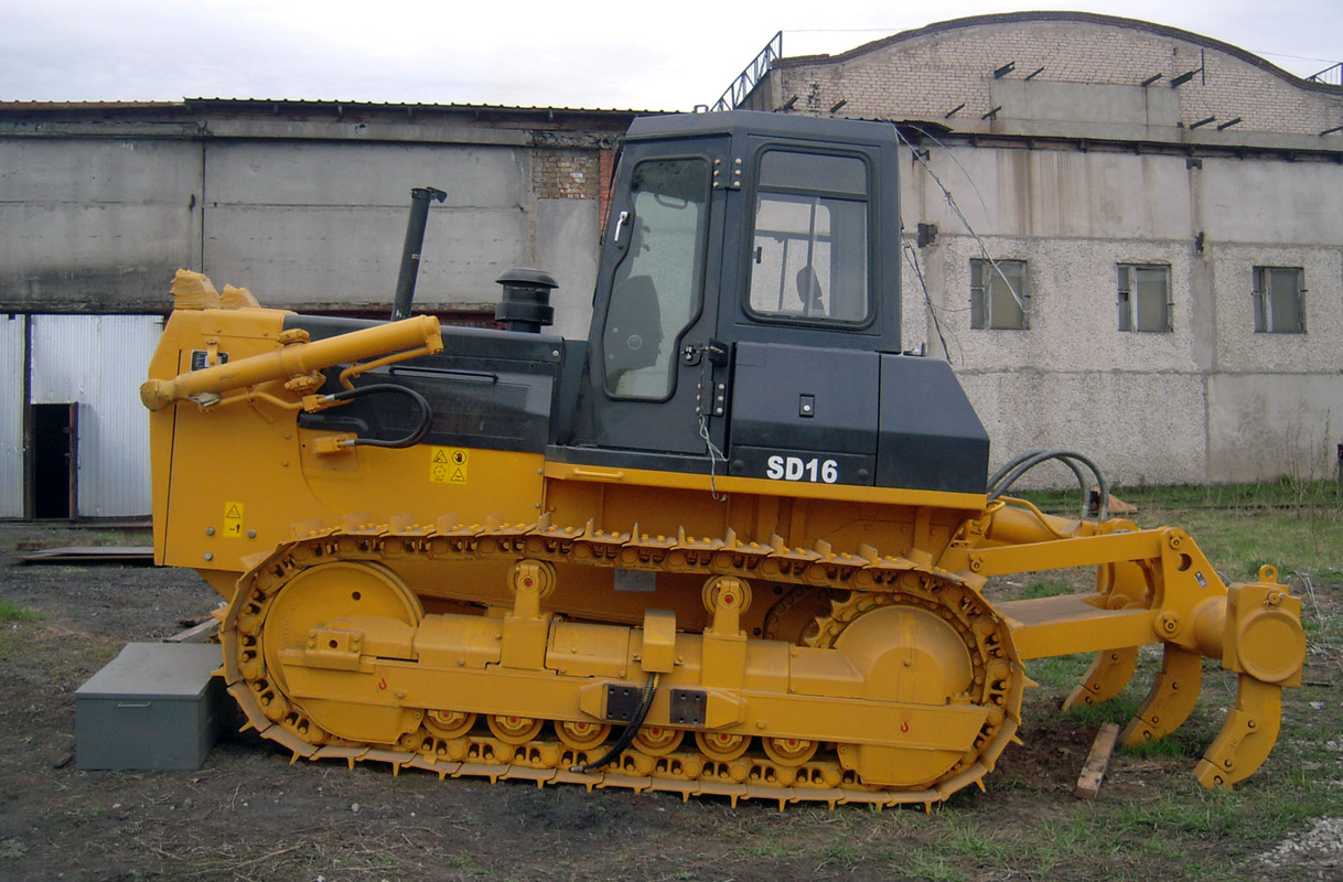 Бульдозер Shantui SD16. Свердловская область, Луговской