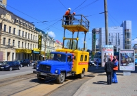 Автоподъёмник АТ-70Н на шасси ГАЗ-3307 #АЕ 2730 АО. Украина, Днепропетровск, улица Влодимира Мономаха 