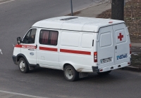 Автомобиль медицинской помощи на базе ГАЗ-27052 "Газель" #457 AH 05. Алматы, проспект Рыскулова