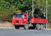 Грузовик с КМУ Tatra T815-2 #ZA-359CL. Чехия, Прага, Бруснице