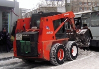 Фронтальный малогабаритный погрузчик Doosan-450 #6101 ТХ 72. Тюмень, Ямская улица