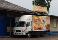 Хлебный фургон на шасси Hyundai HD65  #Р 828 УА 31. Белгородская область, Старооскольский район, с. Городище