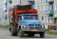 Мусоровоз КО-449-13 на шасси АМУР-531355 #О 396 РХ 96. Свердловская область, Новая Ляля, улица Лермонтова