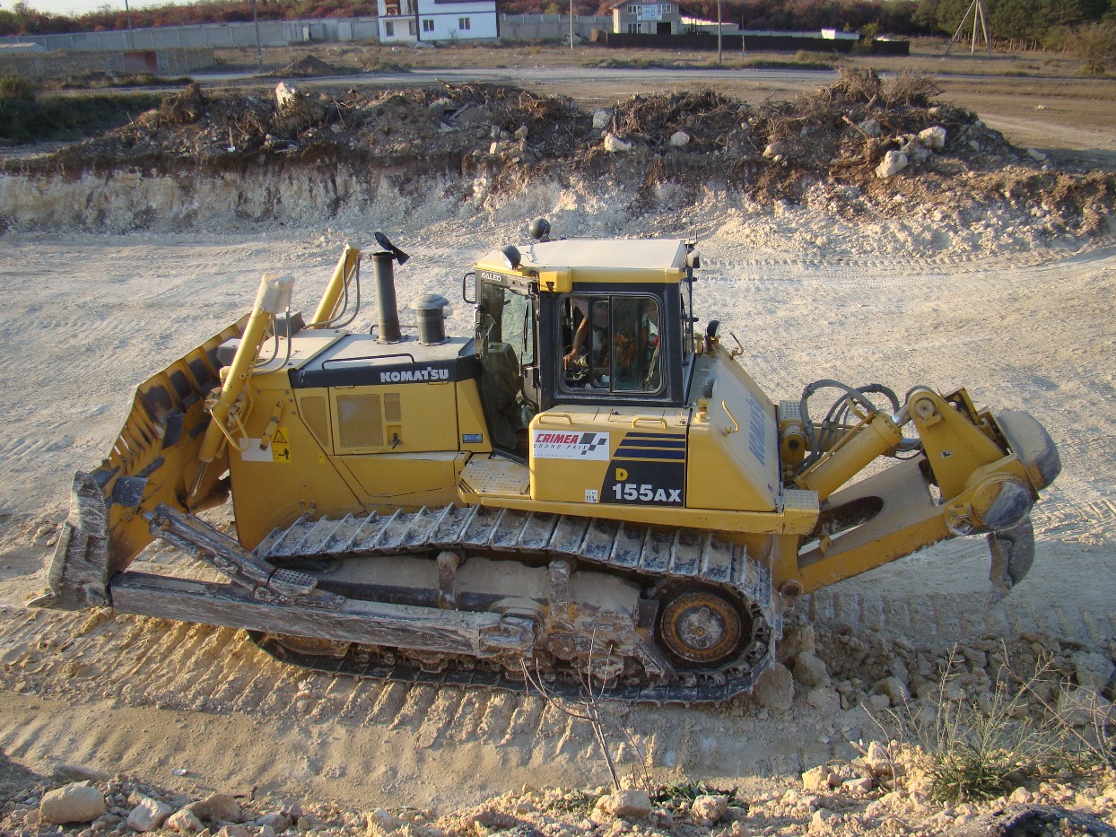 Бульдозер-рыхлитель Komatsu D155AX #04385 АК. Севастополь