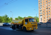 Автоцистерна для перевозки питьевой водой аварийной службы Мосводоканала  на шасси КАМАЗ-4308 #М 534 ЕА 777  аварийной службы Мосводоканала  . Москва, Большая Академическая улица 