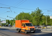 Автомобиль Volkswagen Crafter аварийной службы Мосгаза #К 429 КЕ 197. Москва, Большая Академическая улица 