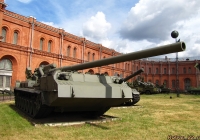 203-мм самоходная пушка 2С7 "Пион". Санкт-Петербург, Музей артиллерии, инженерных войск и войск связи