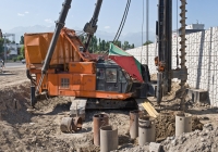 Бурильно-сваебойная установка Hitachi PD100-89R. Алматы, проспект Рыскулова