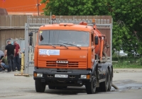 КО-507АМ на шасси КамАЗ-65115 #А 614 ЕТ 45. Курган, улица Куйбышева 