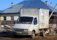 Фургон на шасси ГАЗ-3302 "Газель"  #Е 618 МО 66. Свердловская область, Верхотурье, пос.Лесозавод