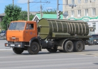 Вакуумная машина ВМК-10 на шасси КамАЗ-53215 #С 333 КК 45. Курган, улица Ленина 
