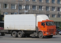 Фургон модели 576507 на шасси КамАЗ-65115 #Р 016 СХ 174. Курган, улица Куйбышева