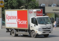 Фургон 5764N на шасси Hino 300 #О 603 СР 174. Курган, улица Куйбышева