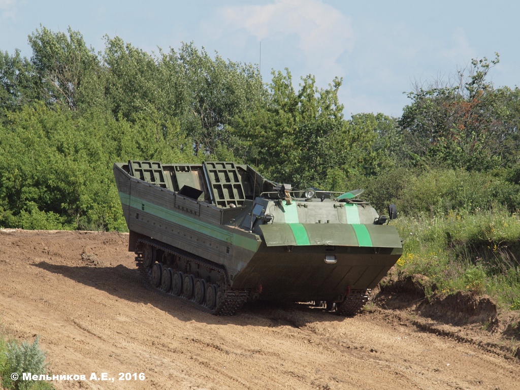 Плавающий транспортёр ПТС-2. Владимирская область, Муромский район, Панфилово