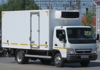 Фургон на шасси Mitsubishi Fuso Canter #Х 433 МА 45. Курган, Станционная улица
