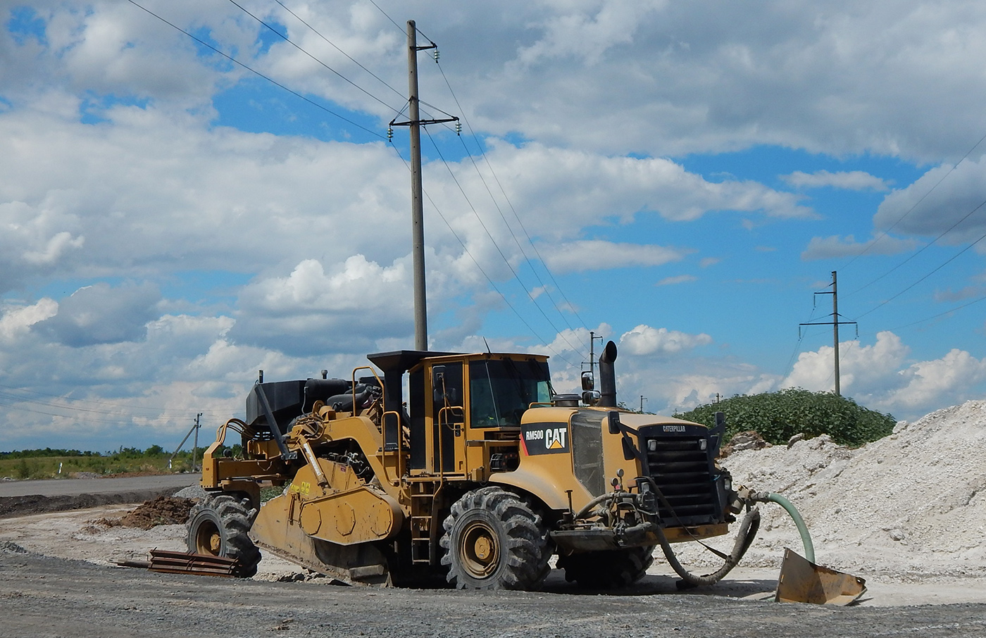 Рециклер Caterpillar RM-500 #0338 ЕС 31. Белгородская область, г. Алексеевка