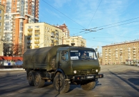 Армейский грузовик КамАЗ-43114 #4268 АМ 77. Москва, площадь Краснопресненская Застава 