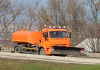 Коммунальная машина КО-829А1 на шасси КамАЗ-43253 #Н 080 ТК 31. Белгородская область, г. Алексеевка, улица Тимирязева