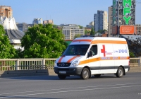 АСМП на базе Mercedes-Benz Sprinter #АЕ 3394 НС. Украина, Днепропетровск, Центральный мост