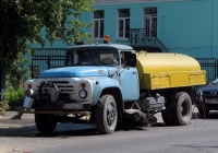 Поливомоечная машина ПМ-130Б на шасси ЗиЛ-431412 #Е 613 МА 40. Калуга, Московская улица