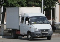 Фургон на шасси ГАЗ-33023 "Газель" #В 953 ЕА 750. Курган, улица Гоголя