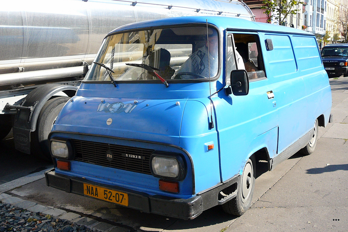 Фургон Škoda-TAZ 1203 N, #NAA 52-07. Чехия, Прага