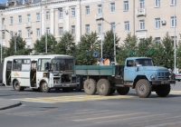 Автомобиль технической помощи на базе ЗиЛ-131НА  #К 695 КХ 45. Курган, улица Гоголя