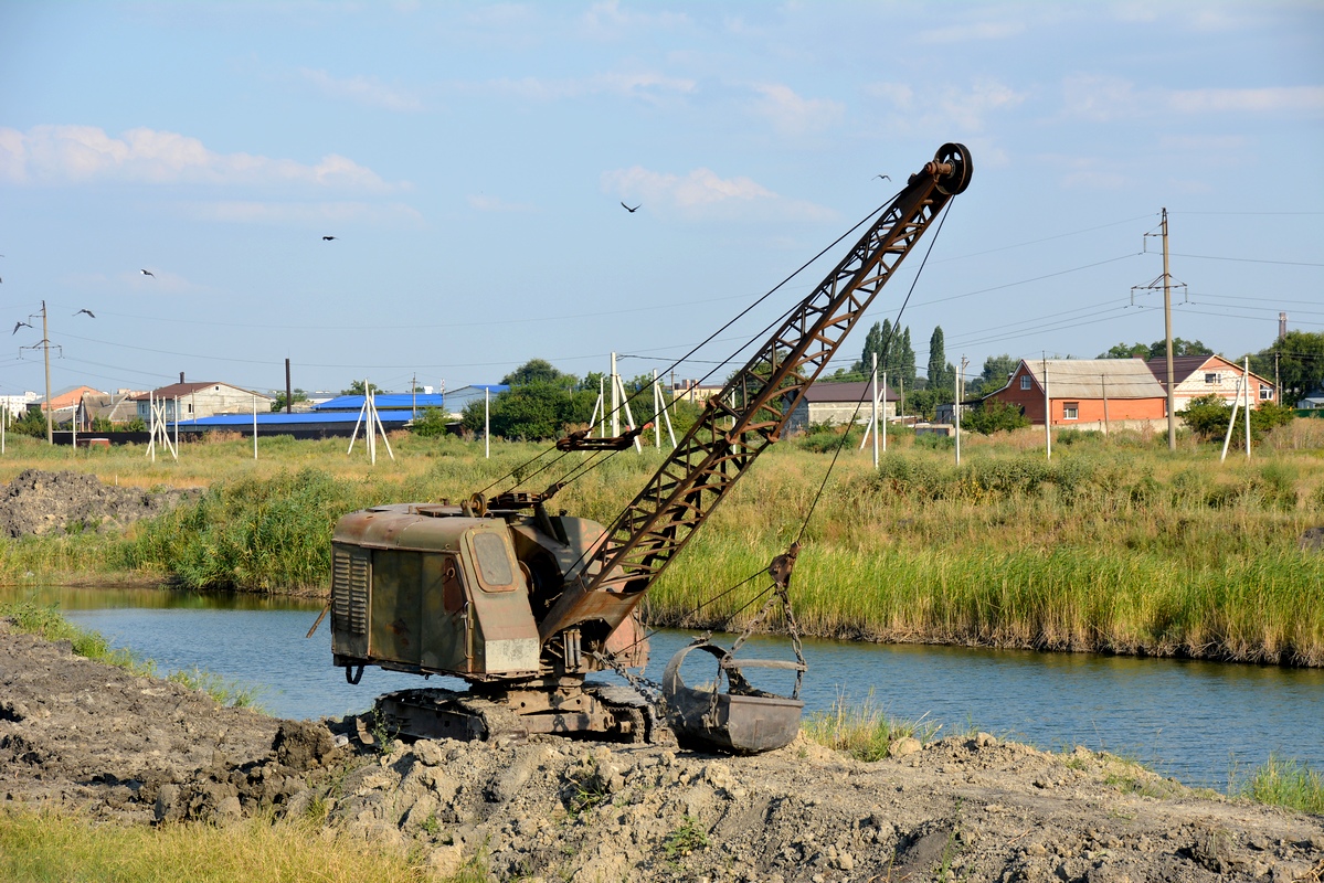 Экскаватор Э-652Б. Ростовская область, Азовский район