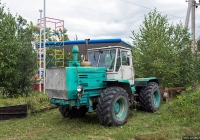 Трактор Т-150К #06386 СК с плугом. Закарпатская область, Виноградов, Копанская улица