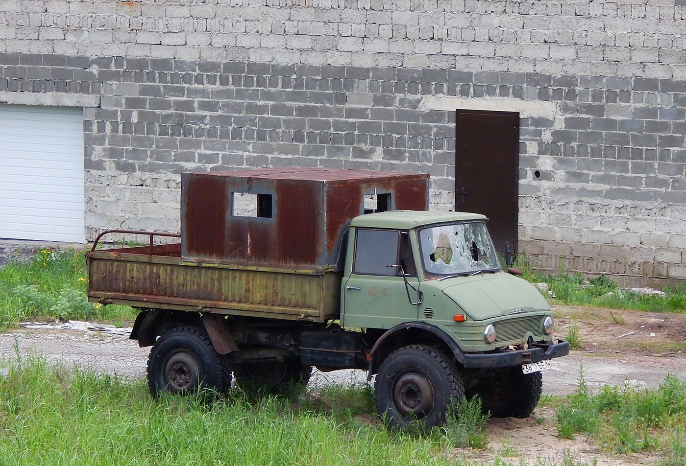 Автомобиль Mercedes-Benz Unimog U 84 (Bm.406.120) #3817 БЕЛ. Белгородская область, Старооскольский район, с. Незнамово