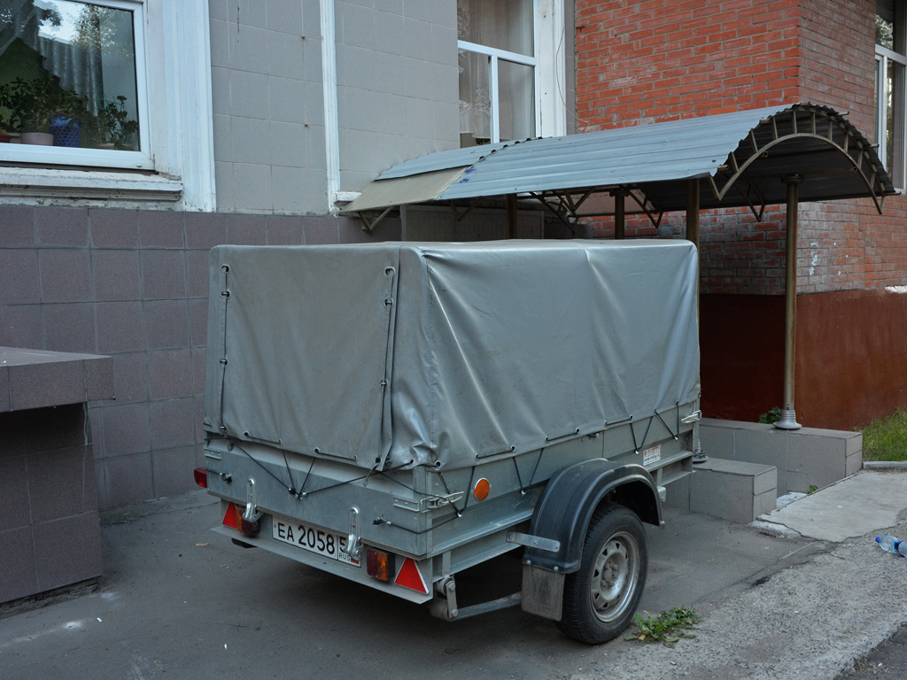 Автомобильный прицеп #ЕА 2058 50 . Москва, улица Зои и Александра Космодемьянских 