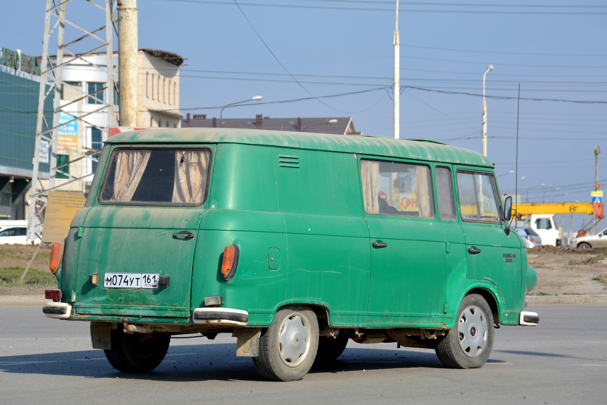 Грузопассажирский фургон Barkas B1000 #М 074 УТ 161. Ростов-на-Дону, улица Малиновского
