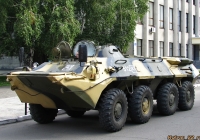 Бронетранспортёр БТР-70М №512. Алтайский край, Барнаул, улица Шевченко