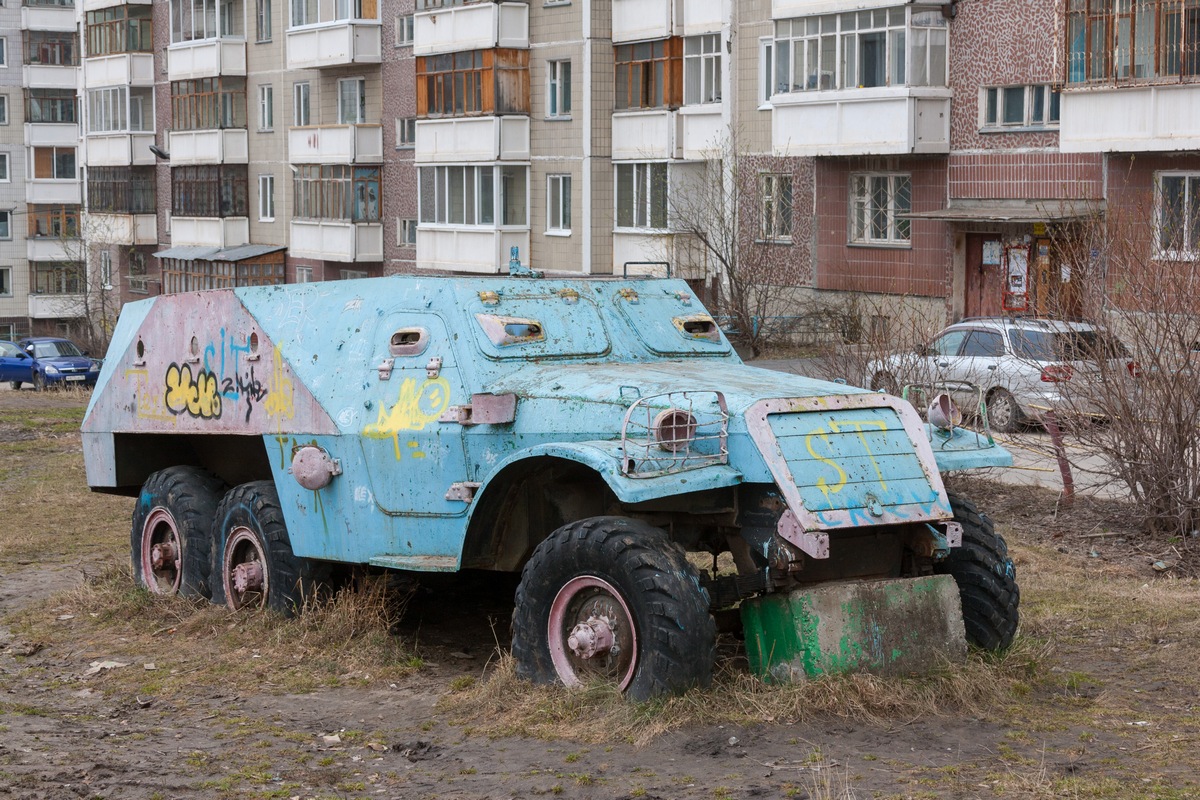 Бронетранспортёр БТР-152В1. Томск