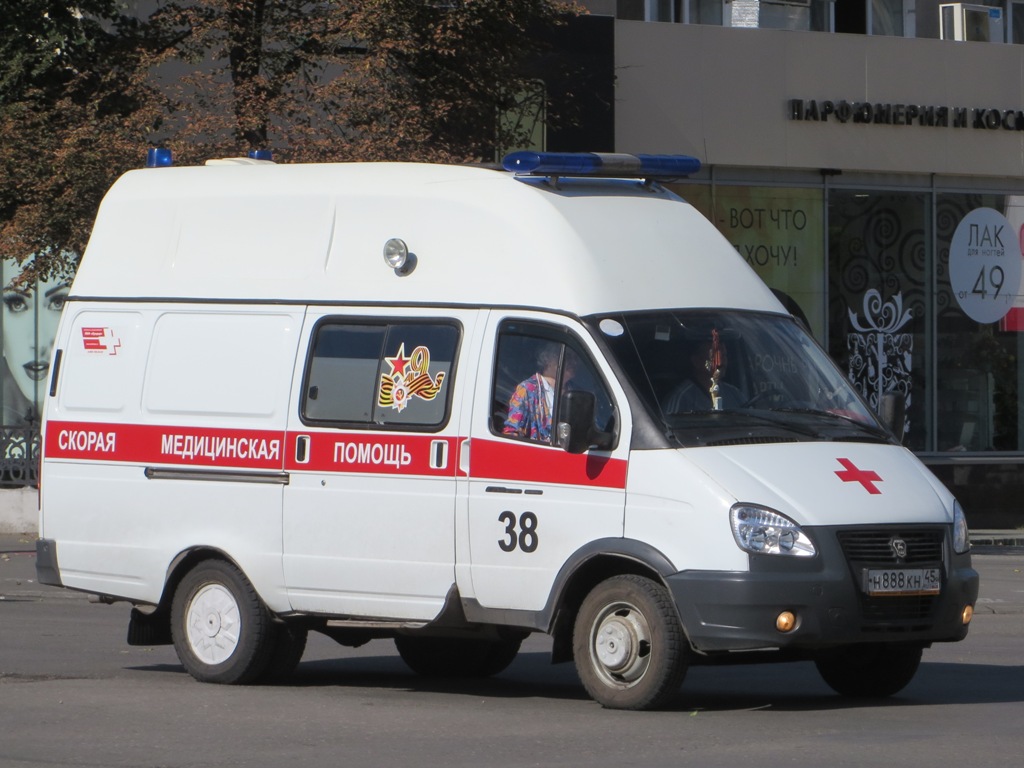 АСМП Луидор-2250B0 #Н 888 КН 45 . Курган, улица Куйбышева