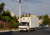 Фургон на шасси автомобиля Mitsubishi Fuso Canter #Т 974 СС. Приднестровье, Тирасполь, Одесская улица → улица Чапаева