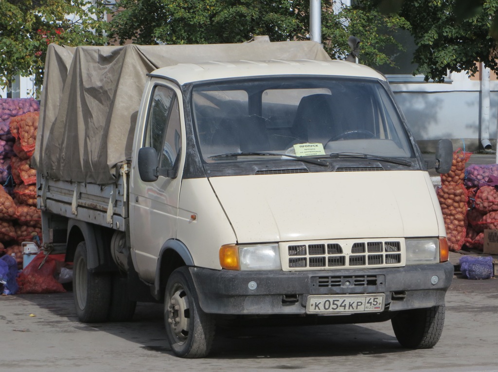 ГАЗ-3302 "Газель" #К 054 КР 45. Курган, улица Гоголя
