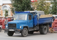 Самосвал ГАЗ-САЗ-3507-01 на шасси ГАЗ-33072 #Т 755 ВО 45. Курган, улица Гоголя 