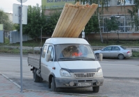 Бортовой грузовик ГАЗ-330232 "Газель" #В 308 КУ 45.  Курган, Сибирская улица 
