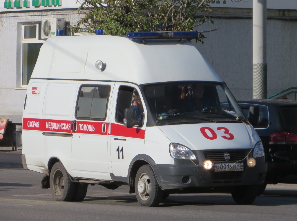 АСМП Луидор-2250B0 #О 001 КН 45. Курган, улица Куйбышева