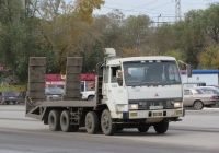 Эвакуатор на шасси Mitsubishi Fuso #Т 417 КС 45 . Курган, Станционная улица