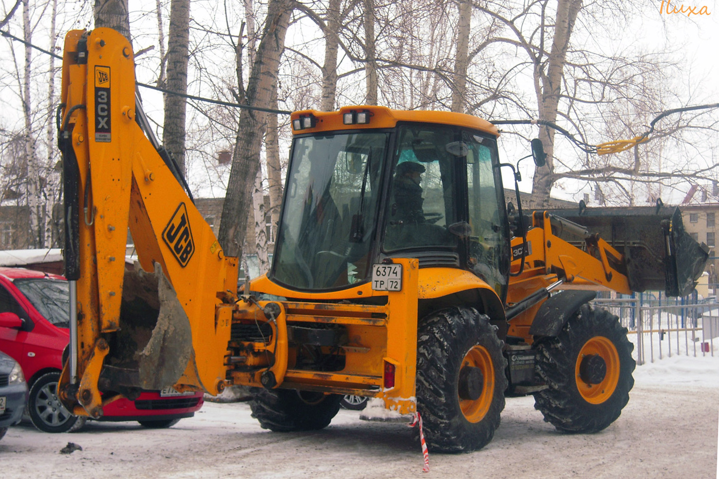Экскаватор-погрузчик JCB 3CX #6374 ТР 72. Тюмень