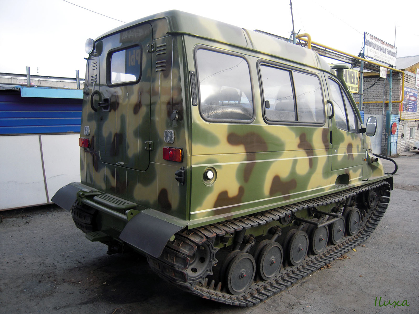 Вездеход ГАЗ-3409 "Бобр". Тюмень, Товарное шоссе