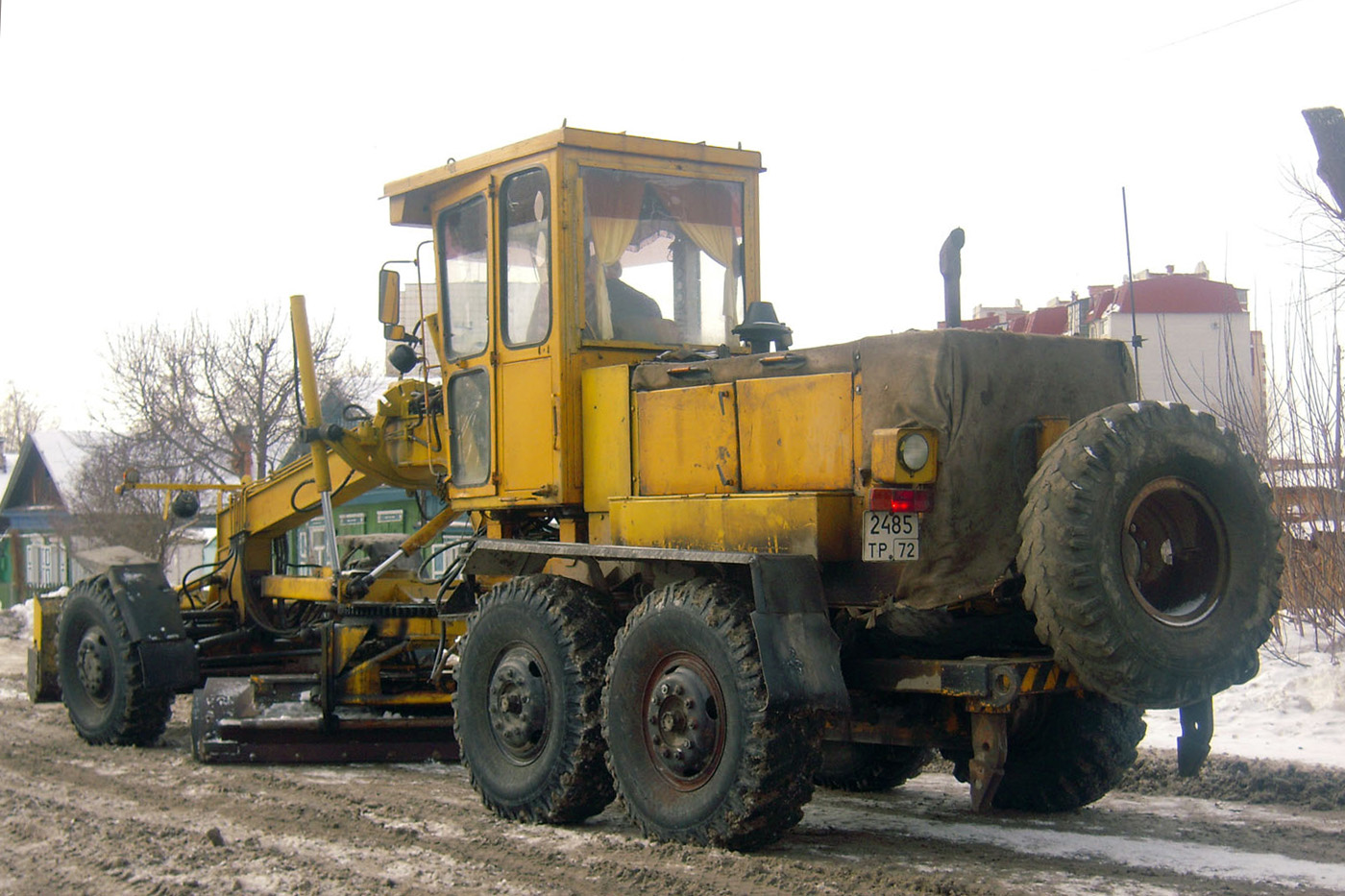 Автогрейдер ДЗ-143 #2485 ТС 72. Тюмень