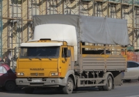Бортовой грузовик КамАЗ-4308 #М 271 ЕН 45. Курган, улица Куйбышева 
