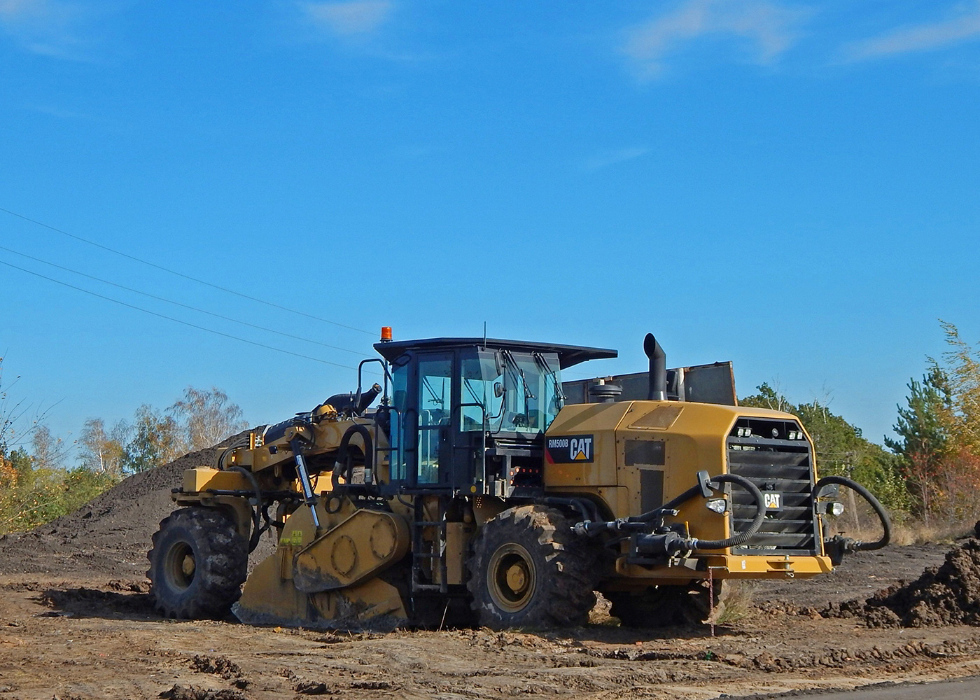 Рециклер Caterpillar RM 500B. Белгородская область, г. Бирюч