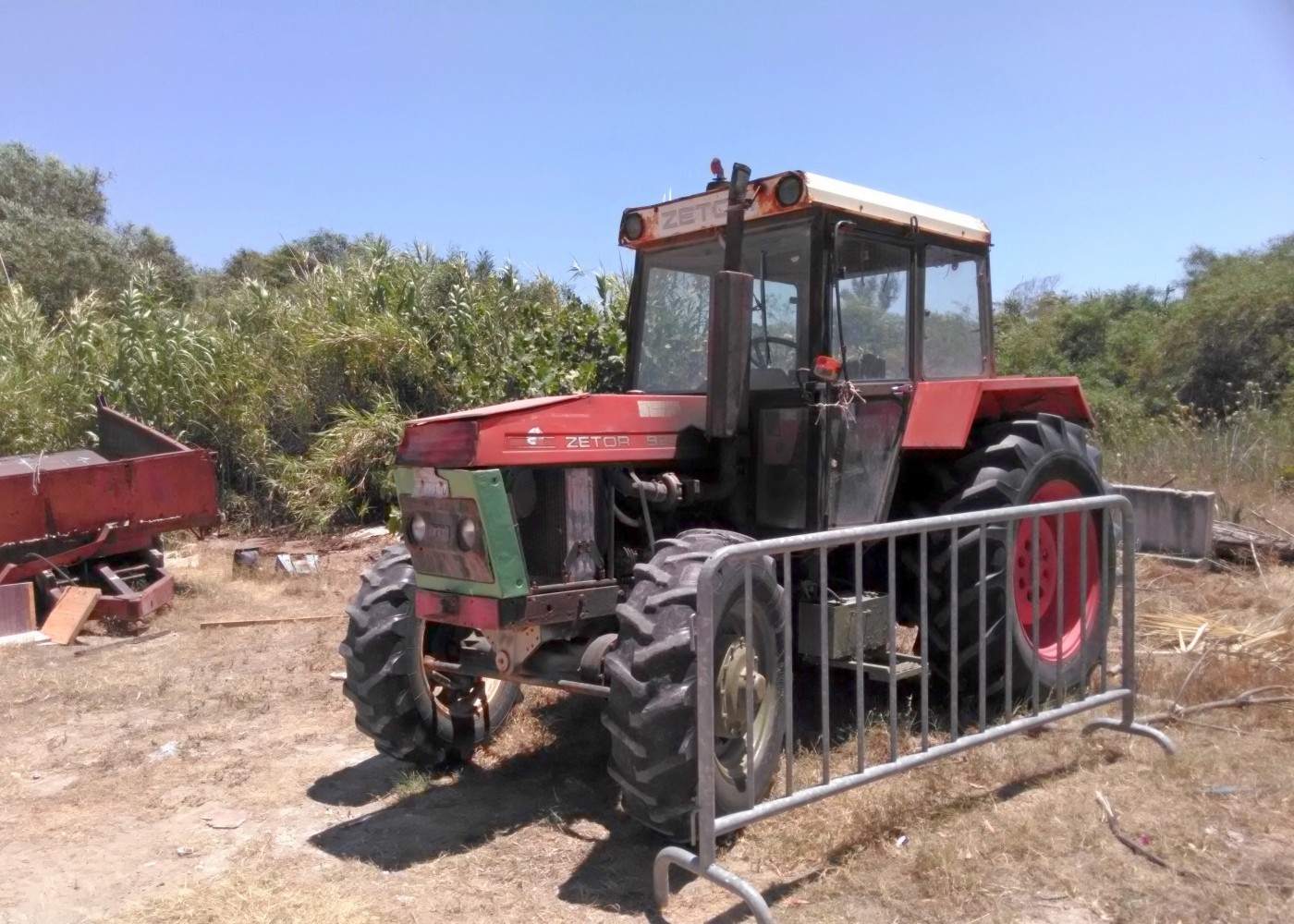 Трактор серии Zetor 92*. Греческая республика, остров Родос, г. Родос