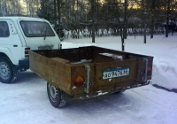 Прицеп ММЗ-81021 #АО 9476 66 в составе автопоезда. Тюмень, Рощинское шоссе